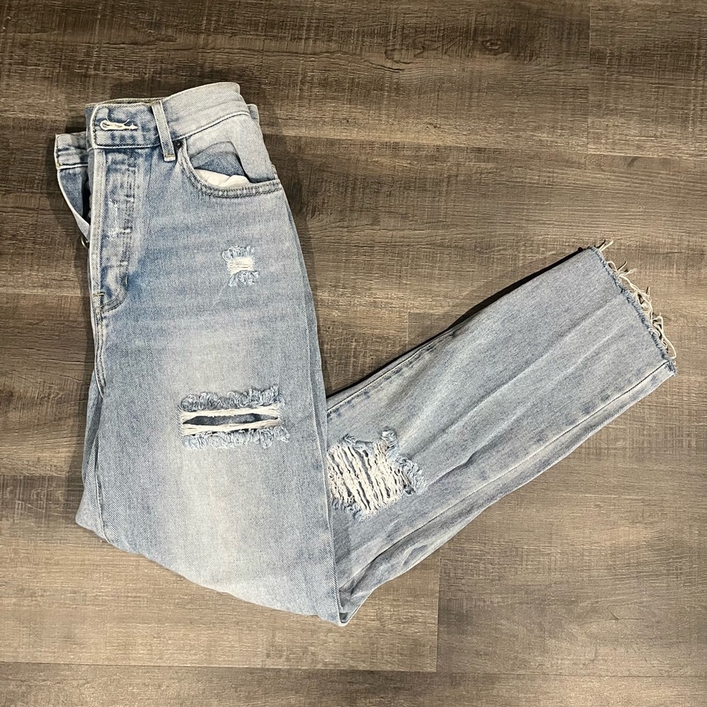 Pacsun High Rise Straight Jeans